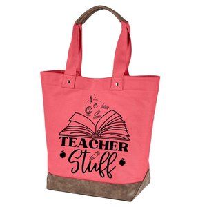 Teacher stuff quality canvas bag